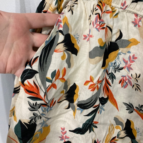 Rachel Zoe Shorts Size 1X PLUS SIZE 100% Linen Elastic Pull On Summer Resort - Picture 5 of 8